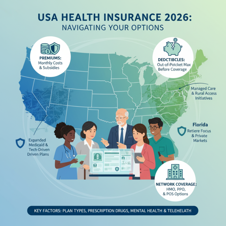 Best Health Insurance Plans in the USA (2026 Guide) - USA JK STUDY